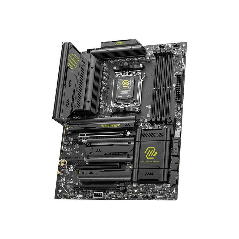 Материнская плата MSI MAG X870E TOMAHAWK WIFI sAM5 X870E 4xDDR5 M.2 HDMI Wi-Fi BT ATX