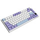 Клавіатура Ajazz AK820 PRO 75% Flying Fish Switch White RGB (AK820PRO-FF-PWB)