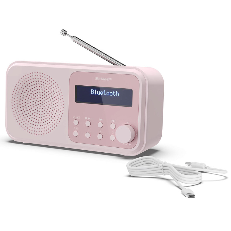Радіоприймач Sharp DR-P420 Pink