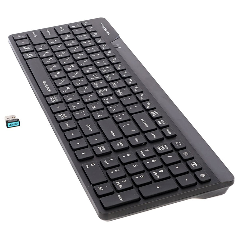 Клавіатура A4Tech Fstyler FBK23 AS, quiet key (Black)