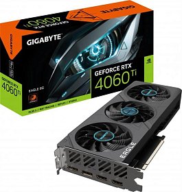 Видеокарта GeForce RTX 4060 Ti 8GB GDDR6 Eagle Gigabyte (GV-N406TEAGLE-8GD)