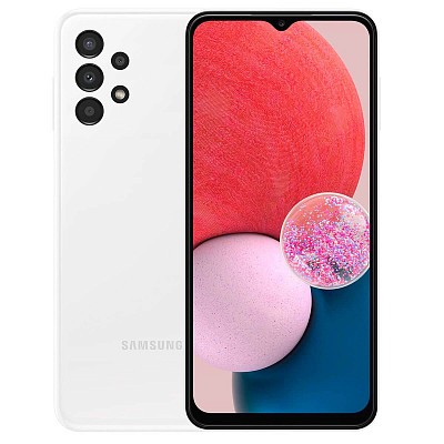Смартфон Samsung Galaxy A13 SM-A135 3/32GB Dual Sim White (SM-A135FZWUSEK) UA