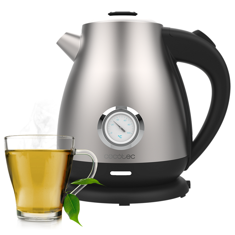Електрочайник CECOTEC Thermosense 620 Retro Steel