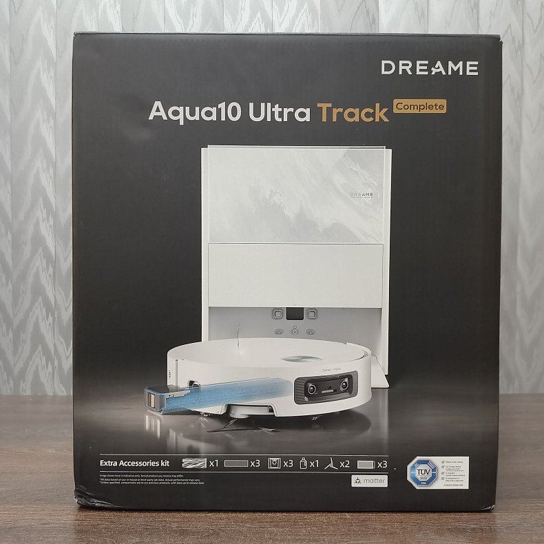 Робот-пилосос Dreame Aqua 10 Ultra Track Complete White - Уцінка