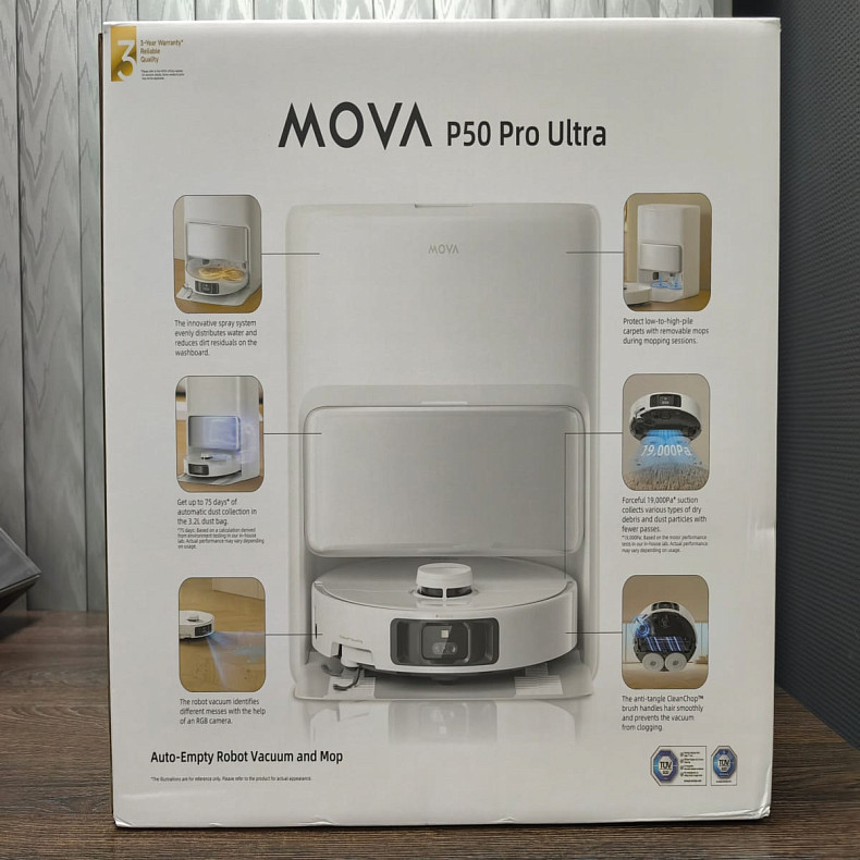 Робот-пылесос MOVA P50 Pro Ultra  -  Уценка