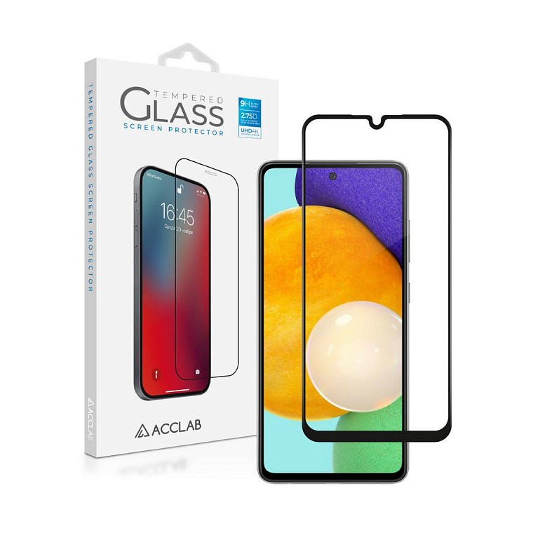 Защитное стекло ACCLAB Full Glue для Samsung Galaxy A25 SM-A256 5G Black (1283126573965)