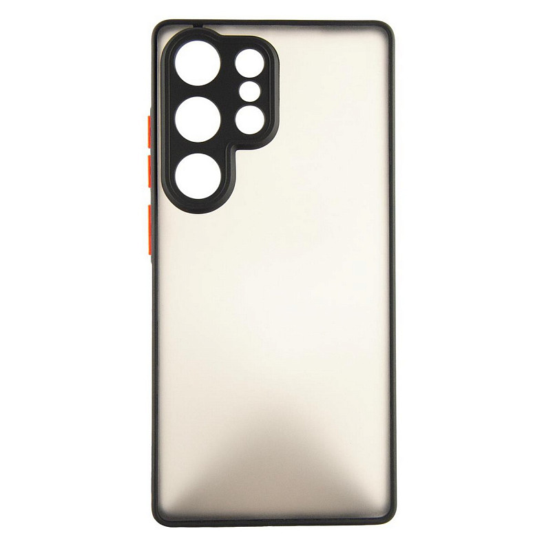 Чeхол-накладка Dengos Matt для Samsung Galaxy S25 Ultra SM-S938 Black (DG-TPU-MATT-164)