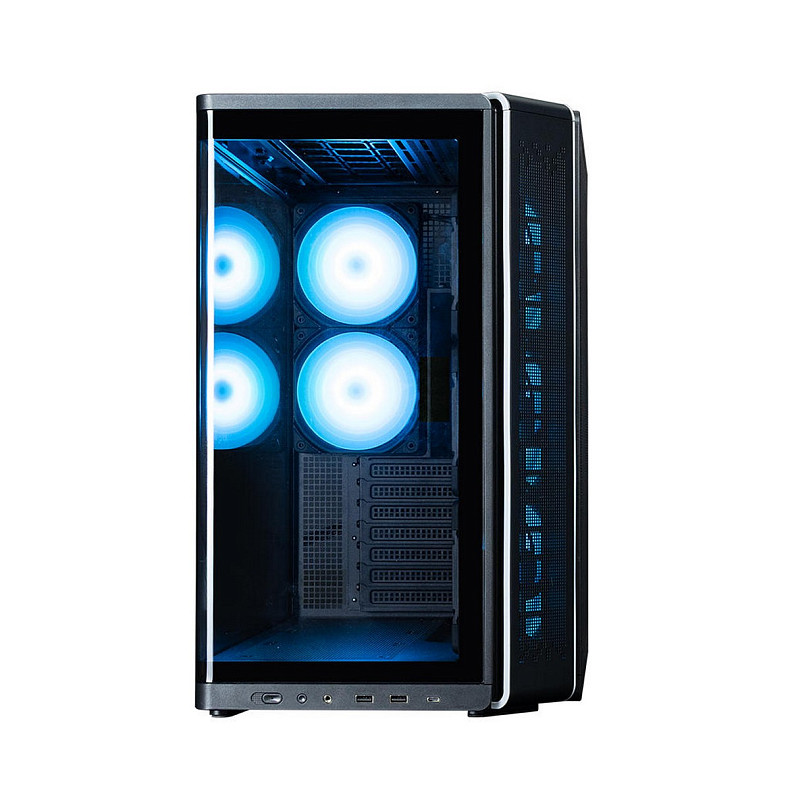 Корпус Zalman P60 без БЖ, 2xUSB3.0, 1x Type C, 3x120мм ARGB Reverse, 2x120мм ARGB, VGA 435мм, LCS re