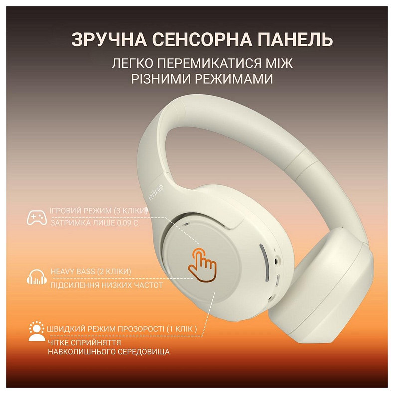Гарнитура Fifine X3W White