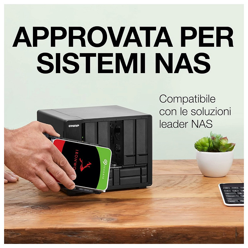 Жесткий диск Seagate 6TB 3.5" 5400 256MB SATA IronWolf