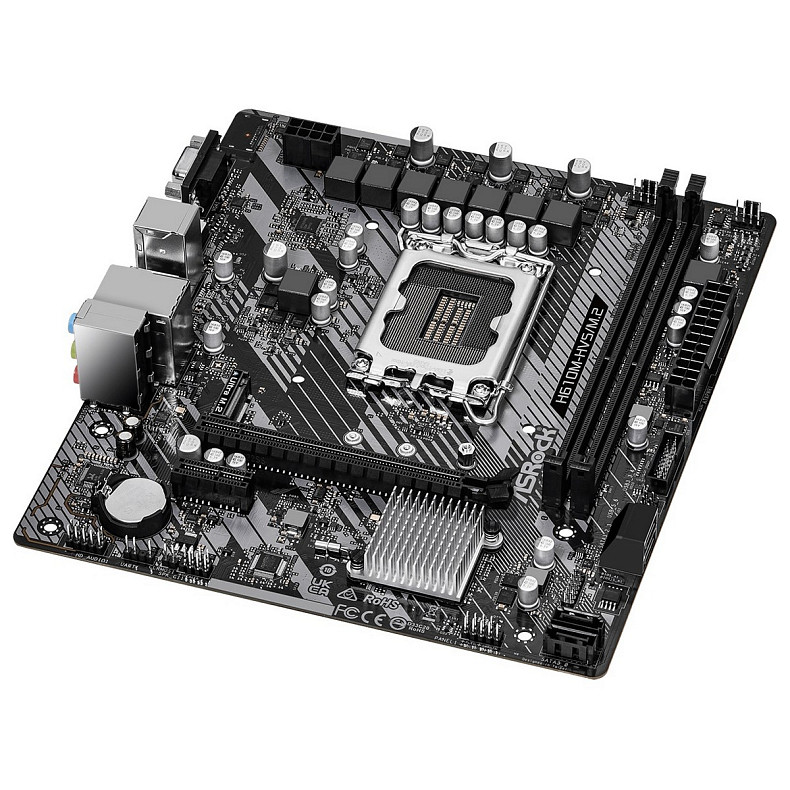 Материнская плата ASRock H610M-HVS/M.2 R2.0 Socket 1700