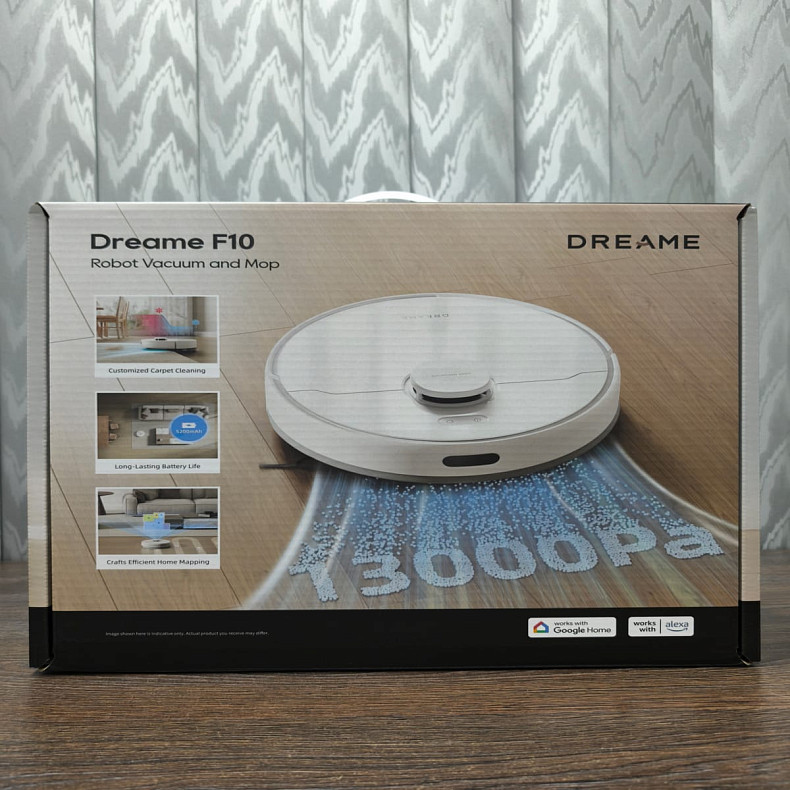 Робот-пилосос Dreame F10 (white) - Уцінка