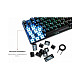 Клавіатура Motospeed CK104 Outemu Blue RGB USB Silver (mtck104cmb)