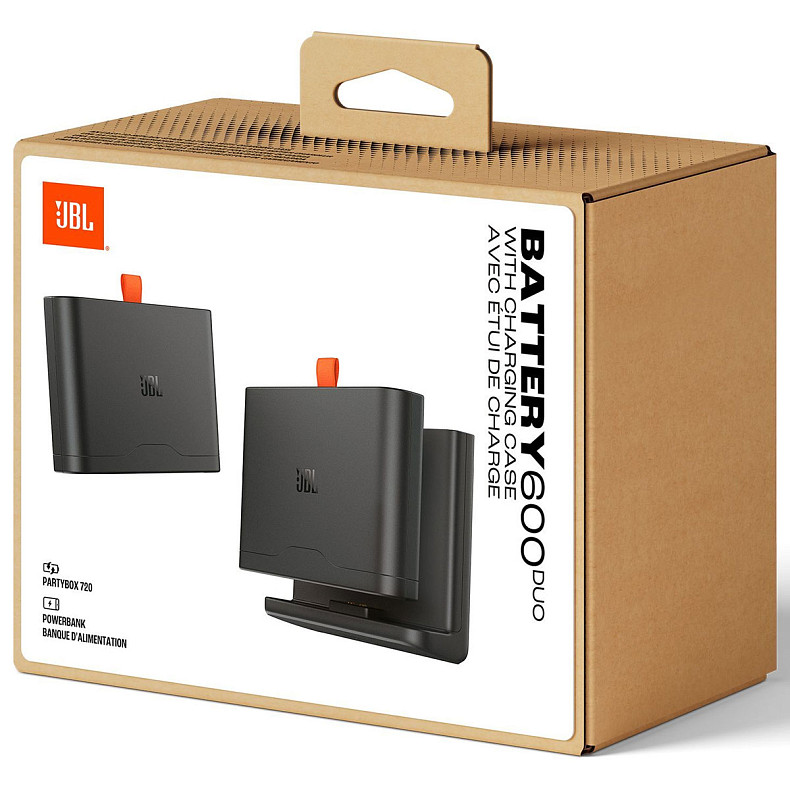 Комплект JBL BATTERY 600 2 одиниці із зарядним пристроєм (JBLBATT600X2CHCASE)