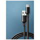 Кабель USB 2.0 AM-Type-CM, 1 м, 3.0A, (18W) Nickel Plating Черный, US287 UGREEN