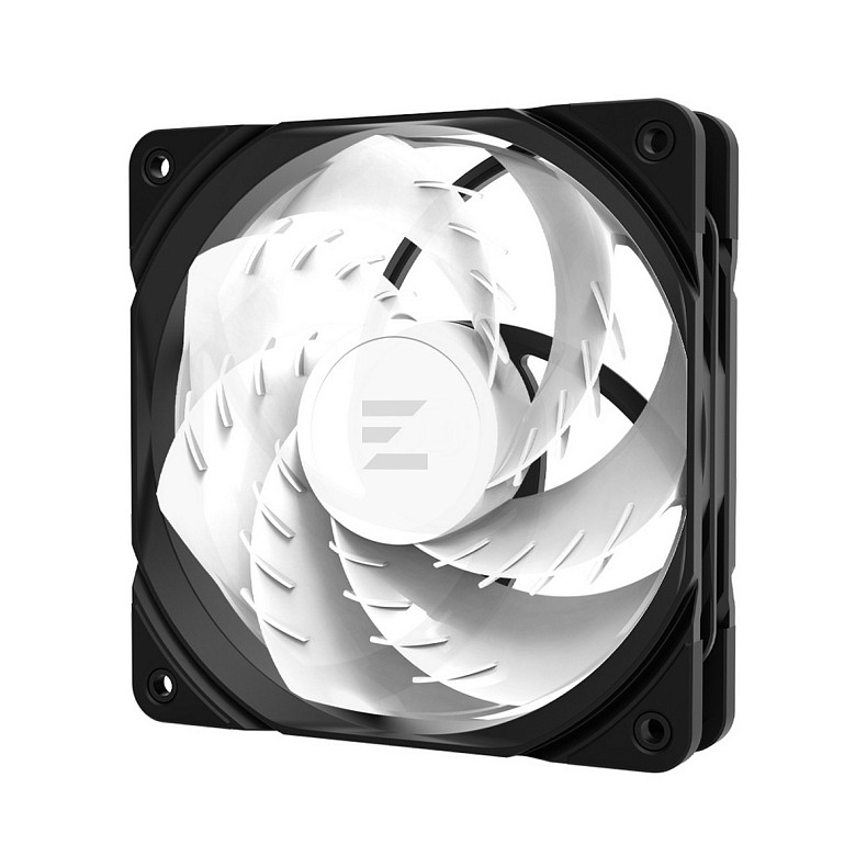 Корпусний вентилятор Zalman AF120R ARGB 120мм, 800-1500rpm, 4pin, PWM, 3pin+5VARGB, 24,3dBa, чорний