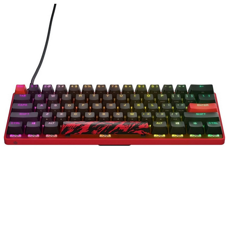 Клавиатура оптическая SteelSeries Apex 9 TKL RU OptiPoint Mini Faze Clan