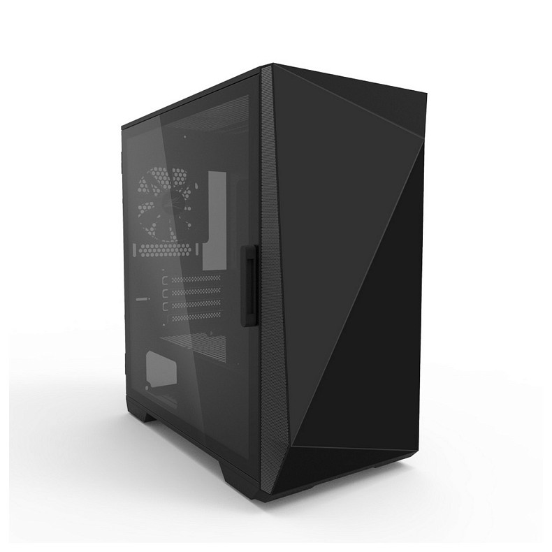 Корпус Zalman Z1 Iceberg, без БП, 2xUSB3.0, 1xUSB2.0, 3x120mm Black fans, TG Side Panel, mATX, Black