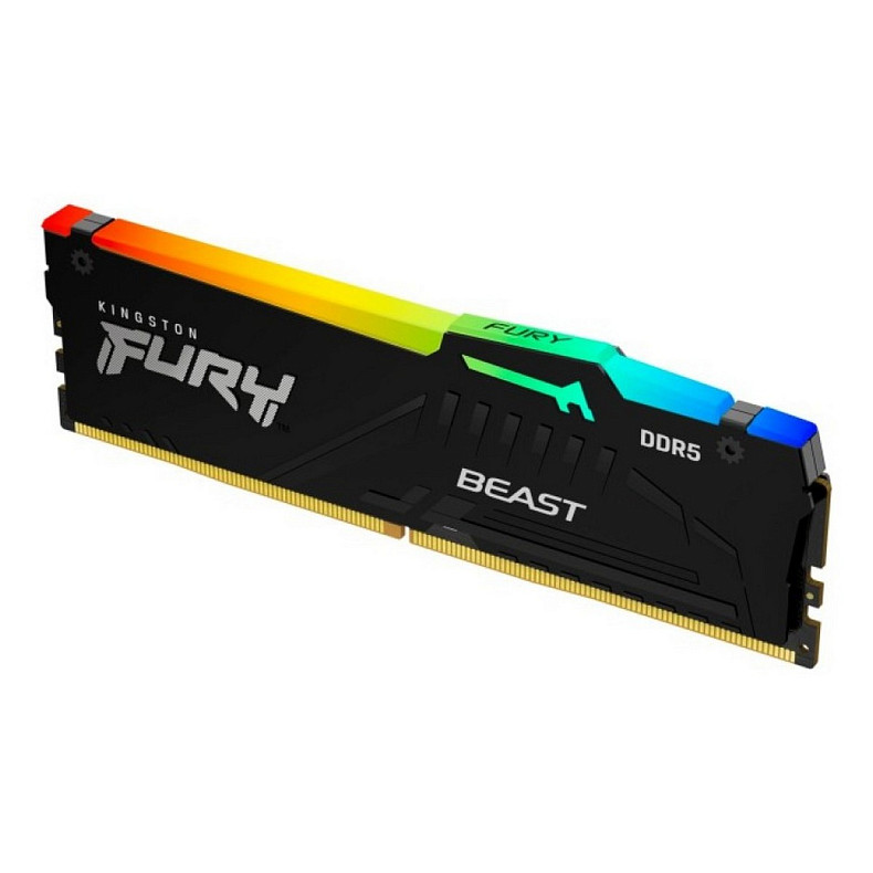 ОЗП Kingston DDR5 16GB 6400 FURY Beast RGB EXPO (KF564C32BBEA-16)