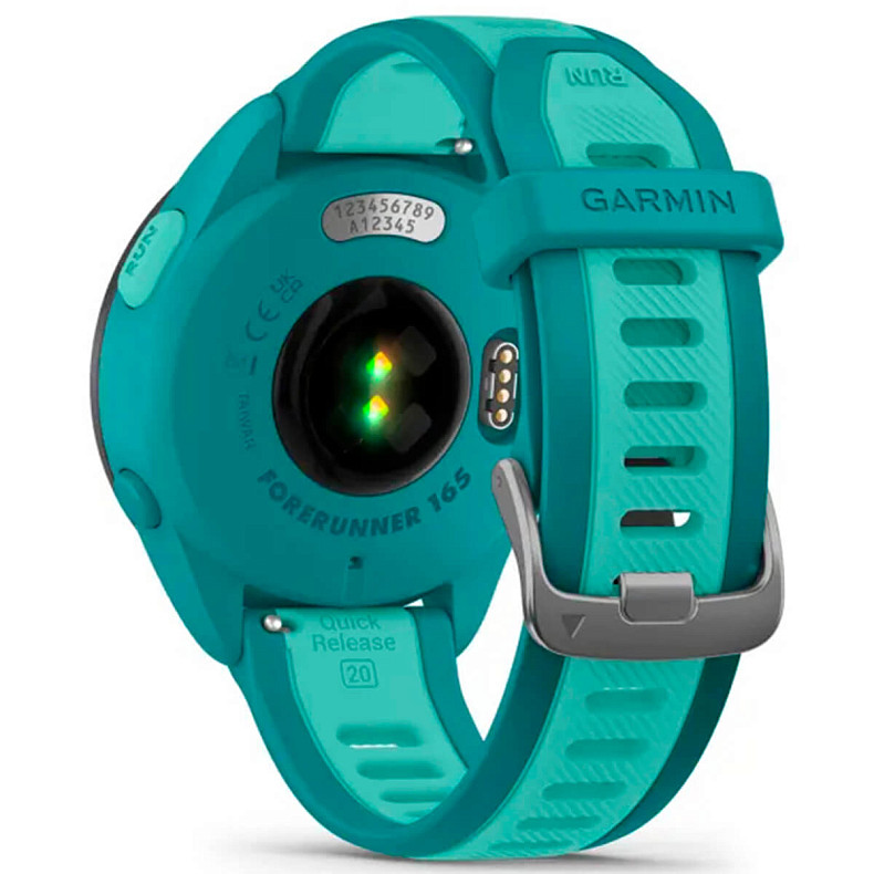 Спортивний годинник GARMIN Forerunner 165 Music Turquoise/Aqua