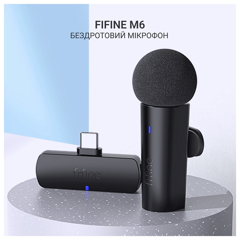 Петличный микрофон Fifine M6