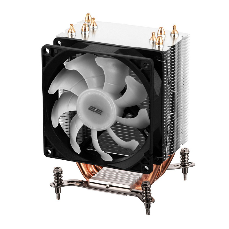 Процесорний кулер 2E GAMING Air Cool AC90D4-ARGB, LGA1700, 1200, 115x, 1366, AM5, AM4, AM3, AM3+