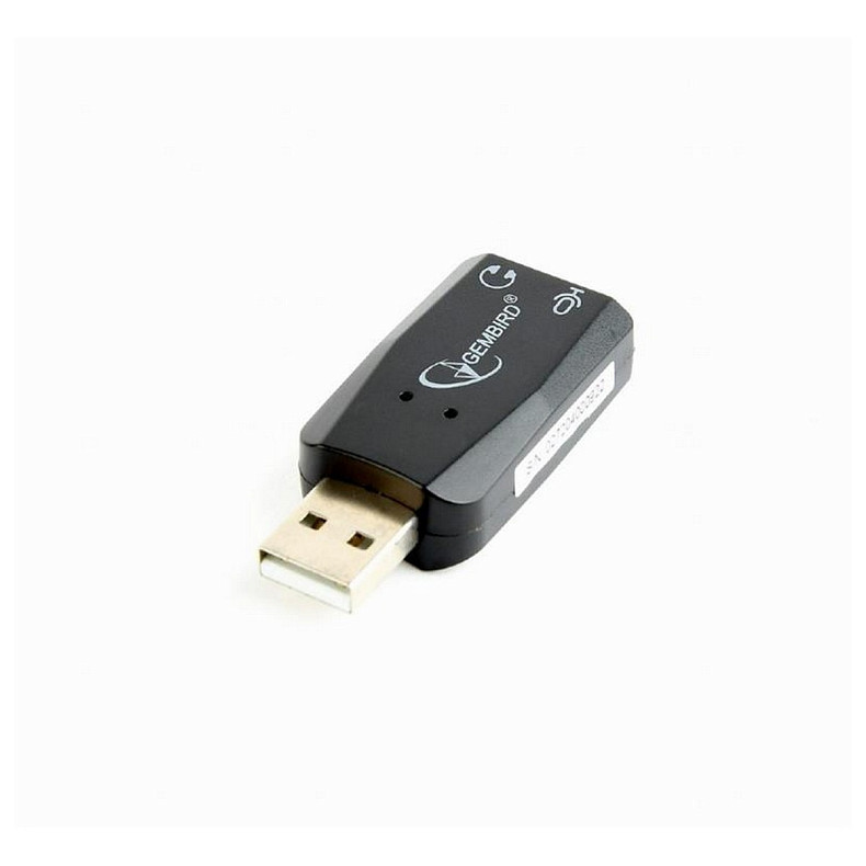 Звукова карта Gembird SC-USB2.0-01 Black