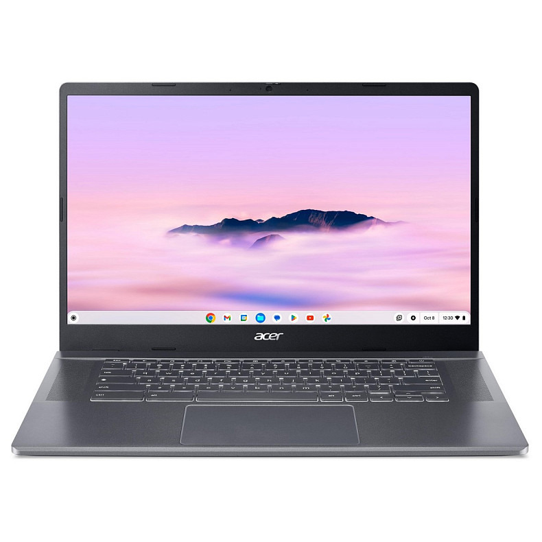 Ноутбук Acer Chromebook Plus CB515-2H 15" FHD IPS, Intel i5-1235U, 16GB, F512GB, UMA, ChromeOS, сіри
