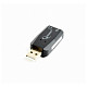 Звукова карта Gembird SC-USB2.0-01 Black