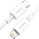 Кабель Baseus Superior Fast Charging USB-C-Lightning, 1м White (CATLYS-A02)