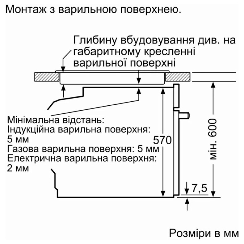 Духова шафа Bosch HUA736ER0