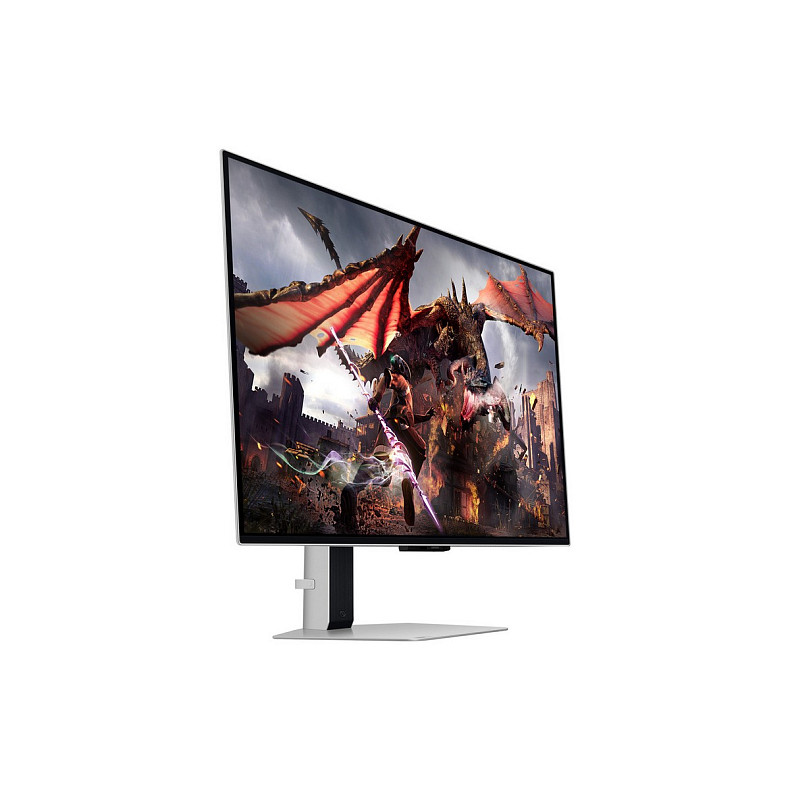 Монітор Samsung 32" Odyssey G80SD HDMI, DP, USB, Bluetooth, OLED, 3840x2160, 240Hz, 0.3ms, G-Sync Co