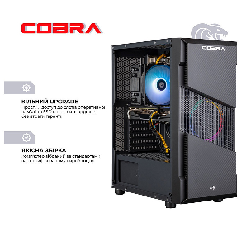 Персональний комп'ютер COBRA Advanced (A36X.16.S5.665XT.19703)