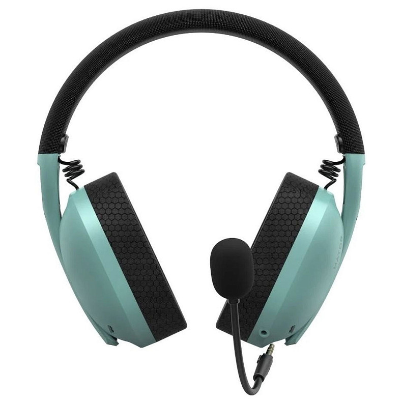 Наушники Hator Hyperpunk 2 Black/Mint (HTA-848)