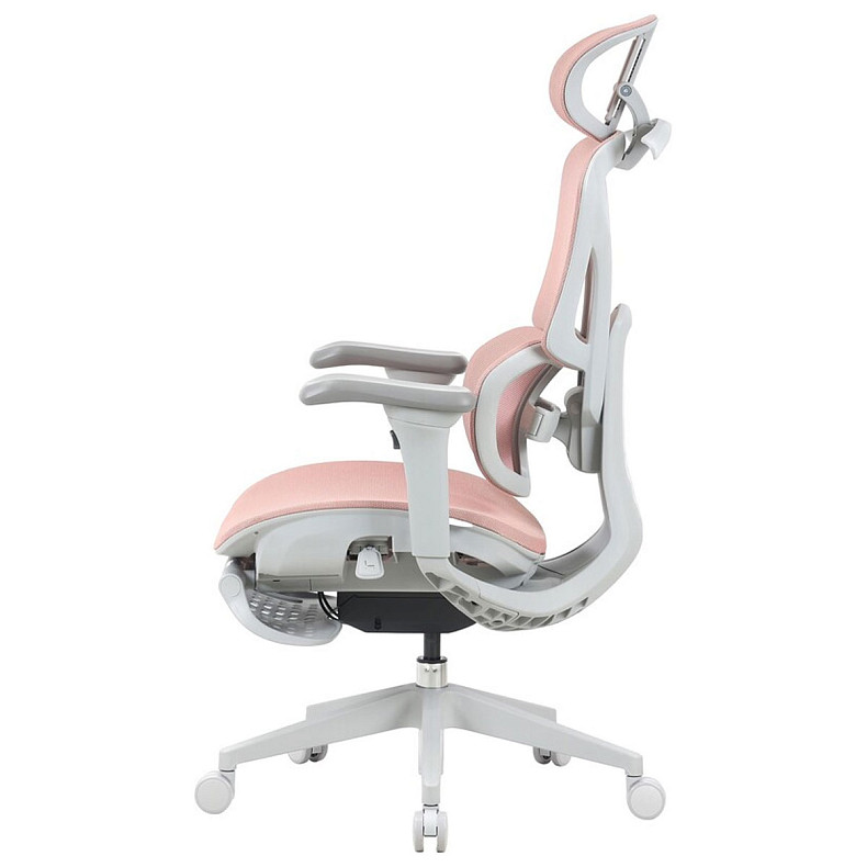 Крісло офісне OfficePro Elite OC950GLP Gray/Light Pink
