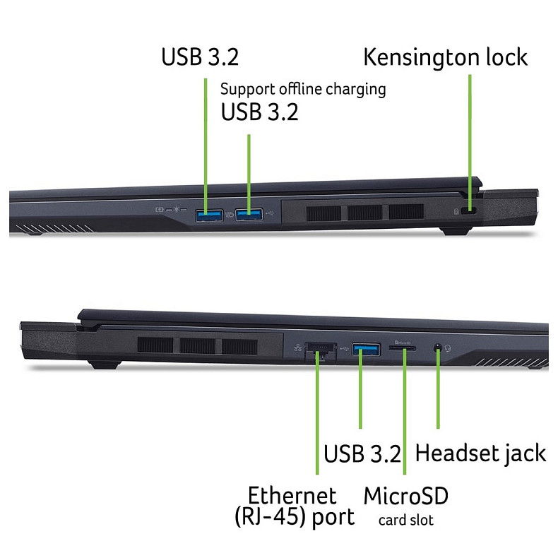 Ноутбук Acer Predator Helios Neo 16 PHN16-73 16" WQXGA, Intel U7-255HX, 16GB, F1TB, NVD5070-8, Lin