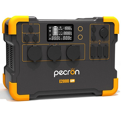 Зарядная станция Pecron E2000LFP - 1920Wh/AC 2000W/100W 1xPD/4xUSB/1xCar/Qi/MPPT