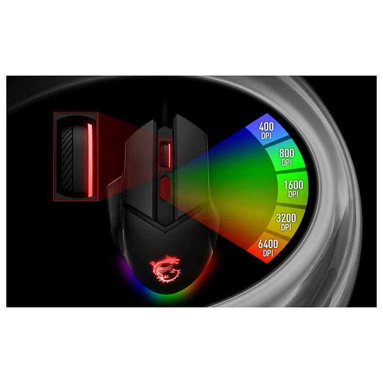 Мышка MSI Clutch GM20 Elite GAMING Mouse