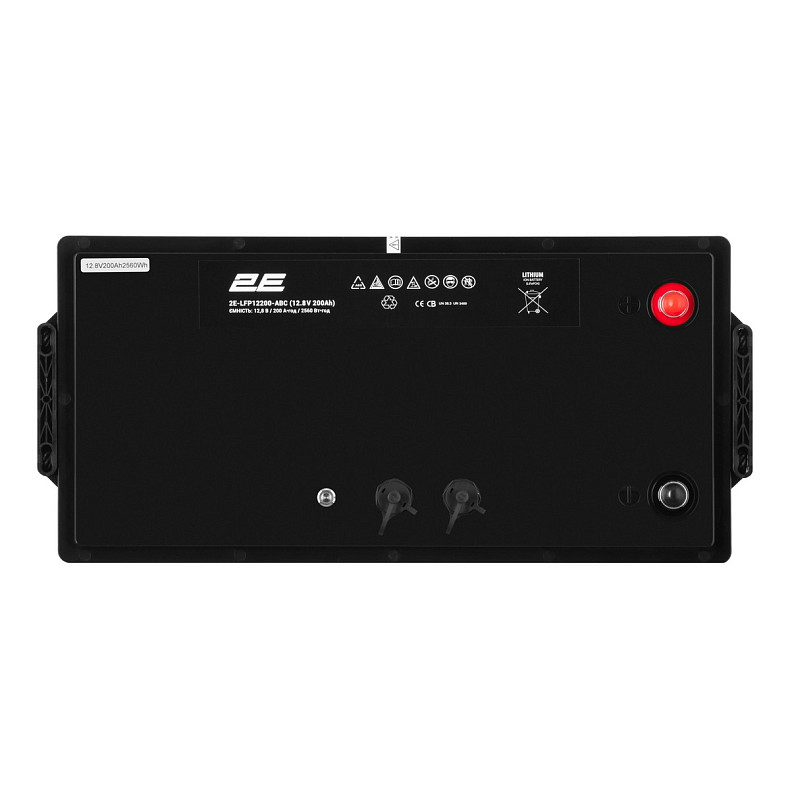 Акумуляторна батарея 2E LFP12, 12В, 200Ah, ABC 4S (2E-LFP12200-ABC)
