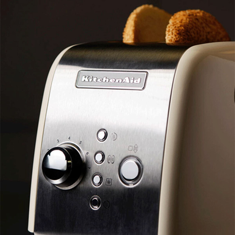 Тостер KitchenAid 5KMT221EAC на 2 тоста кремовий