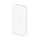 Универсальная мобильная батарея Redmi Power Bank Fast Charge 20000 mAh 18W 2xUSB-A/1хUSB/1xMicro-USB (PB200LZM) White (VXN4285GL)