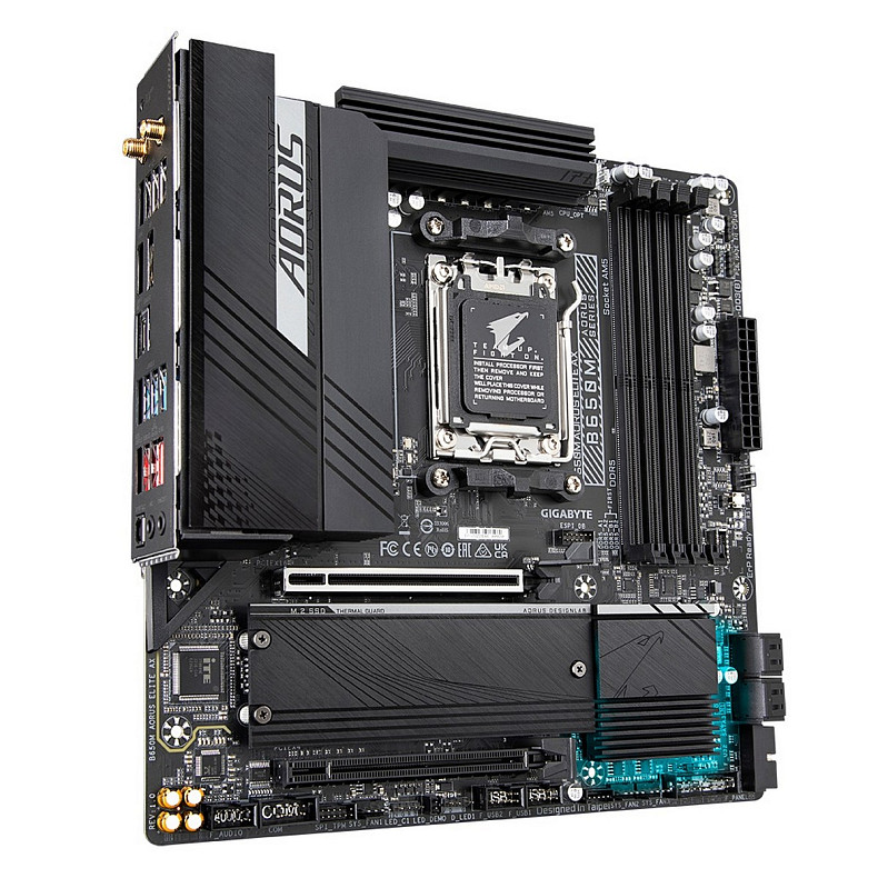 Материнская плата Gigabyte B650M Aorus Elite AX Socket AM5