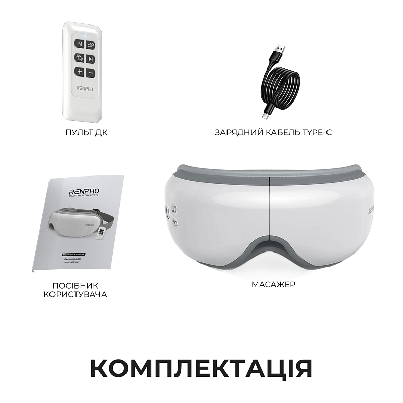 Массажер для глаз RENPHO Eyeris 1 White
