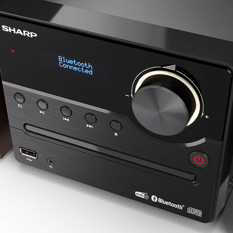 Музыкальный центр Sharp XL-B517D(BR) Brown