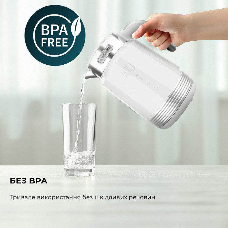 Электрочайник Cecotec ThermoSense 600 Touch White
