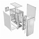 Корпус LogicConcept dart pro midi white mesh fans 4x120mm без БП ATX