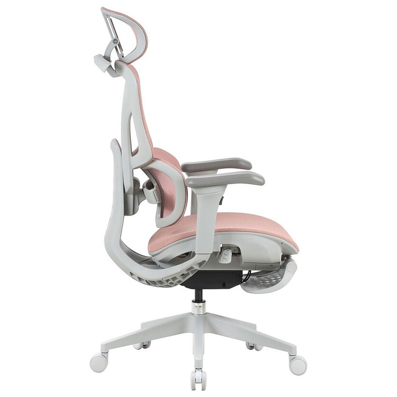 Крісло офісне OfficePro Elite OC950GLP Gray/Light Pink