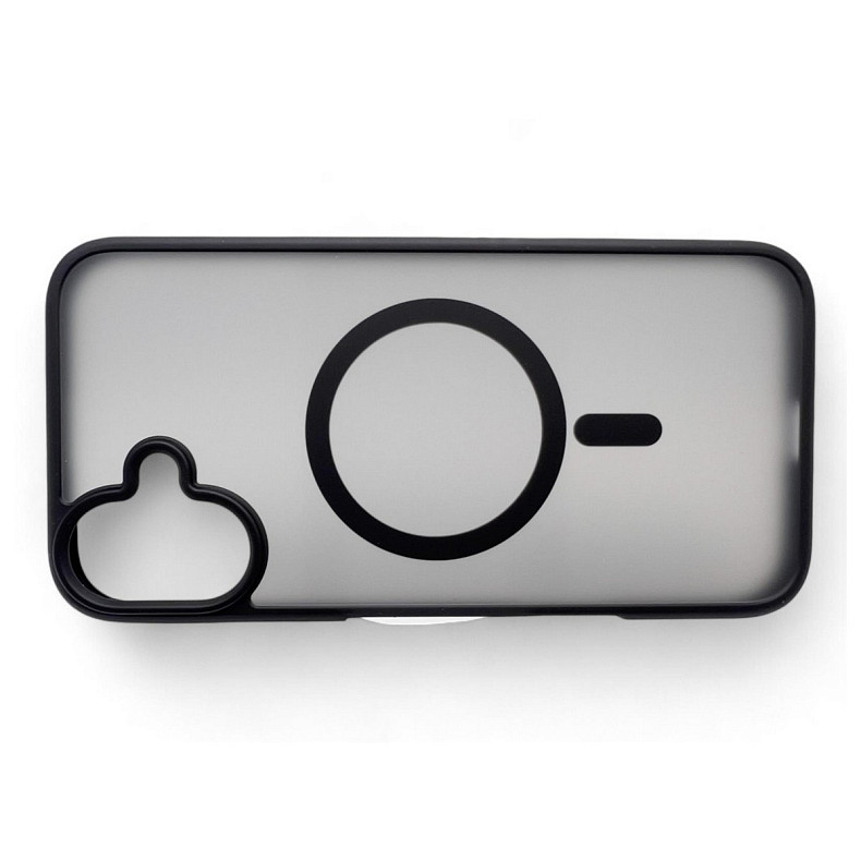 Чохол-накладка BeCover Metal Buttons Case MagSafe для Apple iPhone 16 Black (712090)