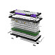 Клавиатура Hator Hellyberry HK75 Wireless White/Violet