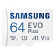 Карта пам'яті Samsung microSDHC 64GB C10 UHS-I R100MB/s Evo Plus + SD